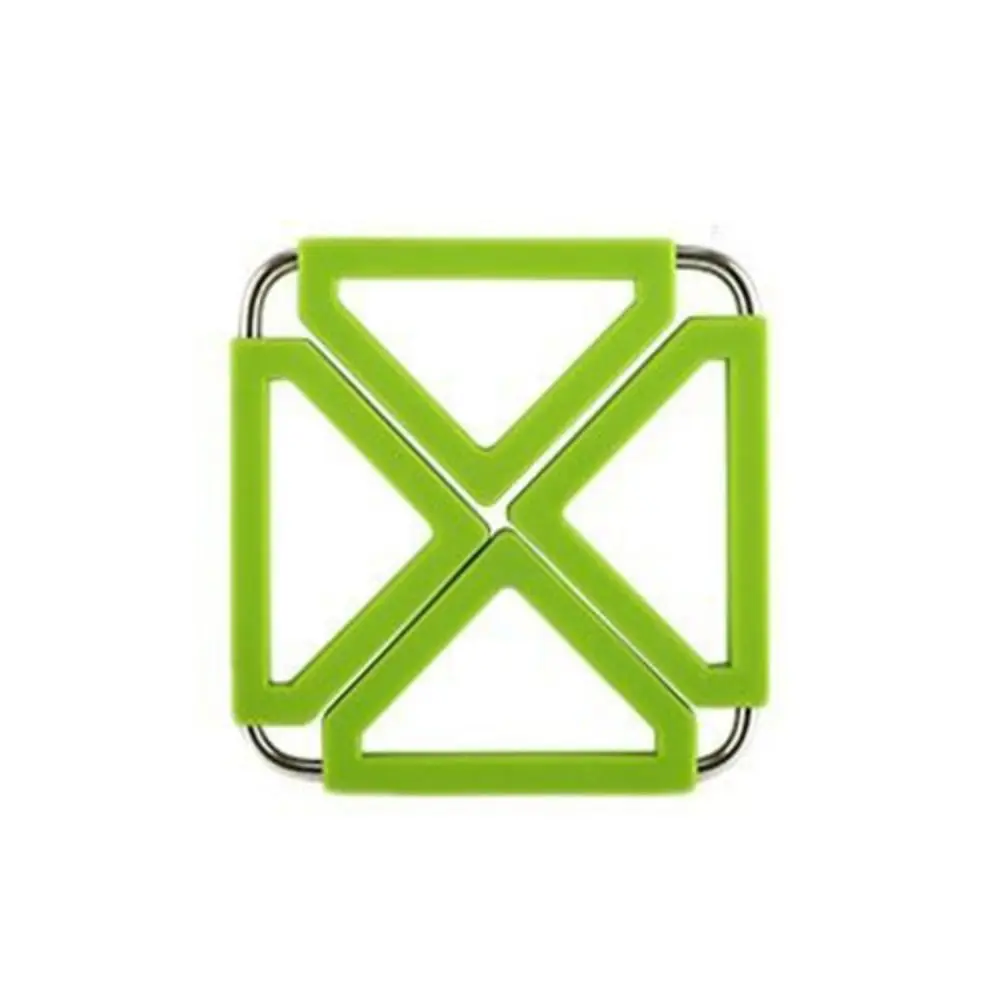 With Stainless Steel Frame Silicone Trivets Pot Mat Foldable Anti-scald Expandable Pot Mat Insulated Square Hot Pot Holder Dish
With Stainless Steel Frame Silicone Trivets Pot Mat Foldable Anti-scald Expandable Pot Mat Insulated Square Hot Pot Holder Dish
