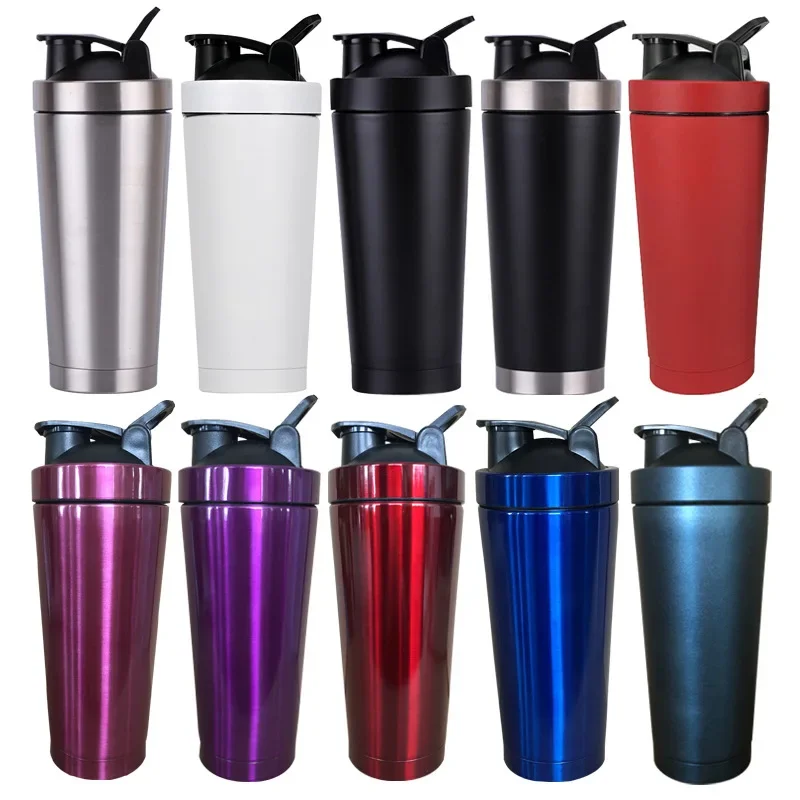 25oz double-layer stainless steel vacuum shaking cup 750ml sports protein powder heat preservation cup thermal bottle mugs
25oz double-layer stainless steel vacuum shaking cup 750ml sports protein powder heat preservation cup thermal bottle mugs