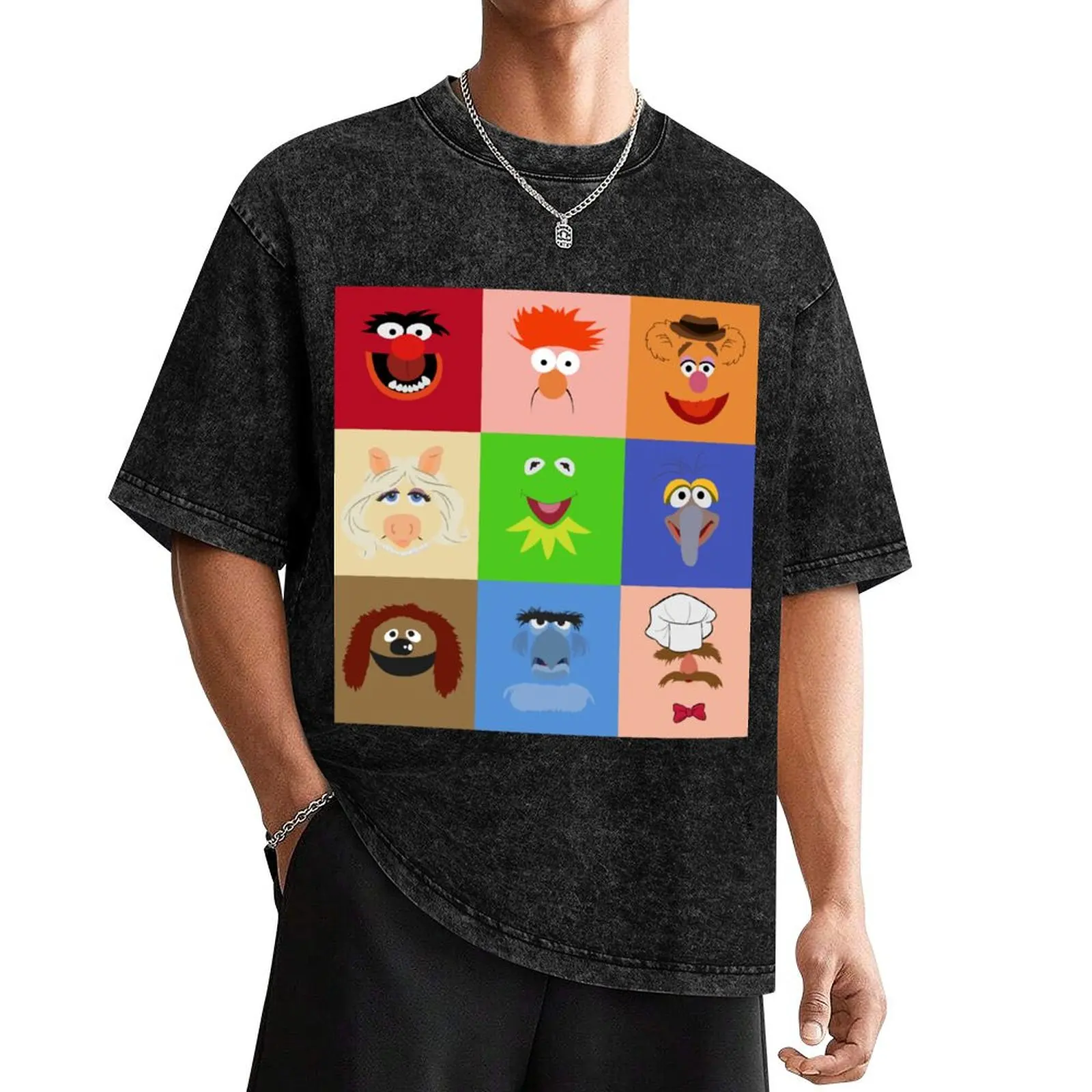 Muppets T-Shirt animal prinfor boys fashion shirts hippie clothes plain white t shirts men
Muppets T-Shirt animal prinfor boys fashion shirts hippie clothes plain white t shirts men