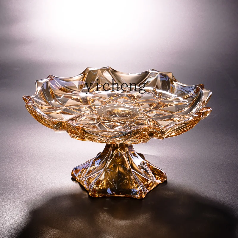 TQH Creative Front Desk Club Exquisite Hotel Glass Fruit Plate Ktv Candy Plate Special for Home Tall Beauty Salon
TQH Creative Front Desk Club Exquisite Hotel Glass Fruit Plate Ktv Candy Plate Special for Home Tall Beauty Salon