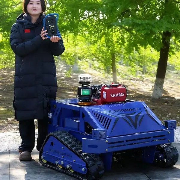Customized Robot Lawn Mower Lawn Mower Robot With Bulldozer Attachment Multi Function Farm Grass Leveling And Cutting Machine
Customized Robot Lawn Mower Lawn Mower Robot With Bulldozer Attachment Multi Function Farm Grass Leveling And Cutting Machine