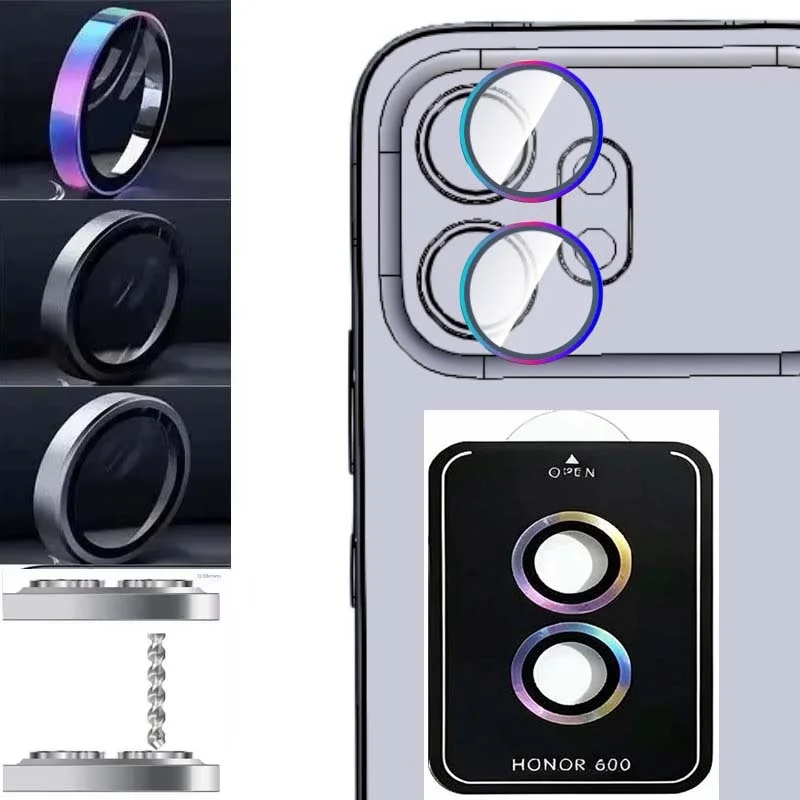 for Honor 600 Camera Cover Colorful Metal Ring Tempered Glass Lens Protector Cap with Location Board Anti Break Hard Film Glass
for Honor 600 Camera Cover Colorful Metal Ring Tempered Glass Lens Protector Cap with Location Board Anti Break Hard Film Glass