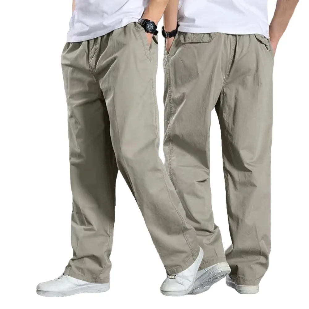 Spring and Autumn New Men's Work Casual Trousers Versatile Men's Loose Long Men's Cotton Street Style Bottoms
Spring and Autumn New Men's Work Casual Trousers Versatile Men's Loose Long Men's Cotton Street Style Bottoms