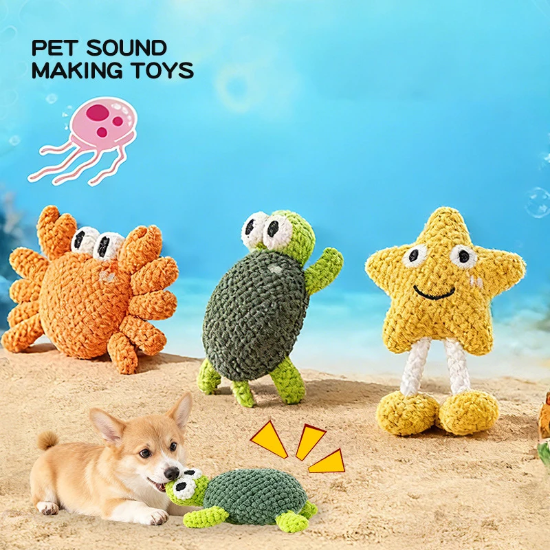 Cute Sea Animal Squeaky Dog Toys Durable Soft Plush Interactive Pet Chew Toy for Puppy Kitten Teething Boredom Relief Dog Stuff
Cute Sea Animal Squeaky Dog Toys Durable Soft Plush Interactive Pet Chew Toy for Puppy Kitten Teething Boredom Relief Dog Stuff