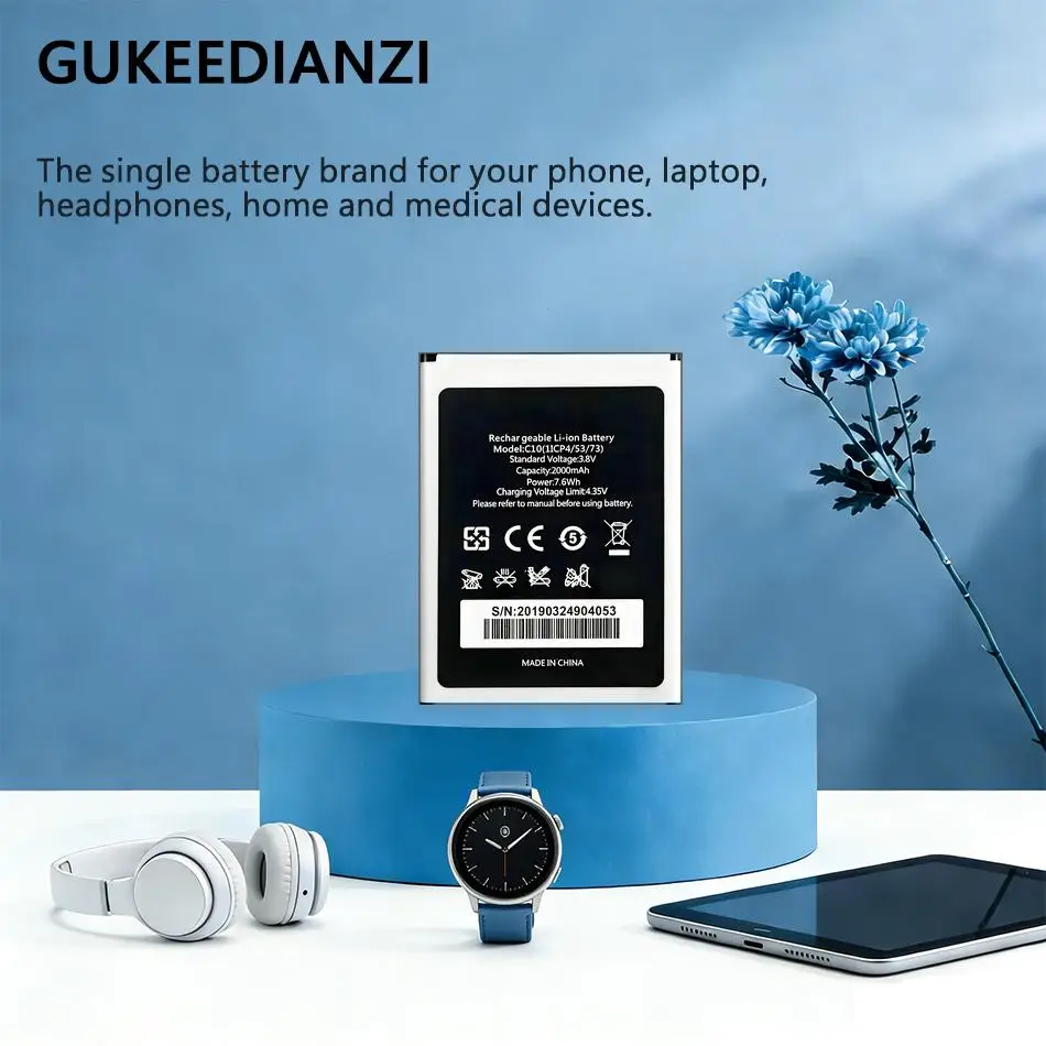 Надежный аккумулятор для мобильного телефона Oukitel C10, 2000 мАч
Надежный аккумулятор для мобильного телефона Oukitel C10, 2000 мАч