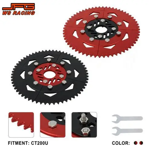 For Honda CT200U Sprocket Wheel Kit CT200U Upgrade Accessory 7075 Aluminum Freewheel Adapter Dirt Pit Bike Motorcycle Sprockets
For Honda CT200U Sprocket Wheel Kit CT200U Upgrade Accessory 7075 Aluminum Freewheel Adapter Dirt Pit Bike Motorcycle Sprockets