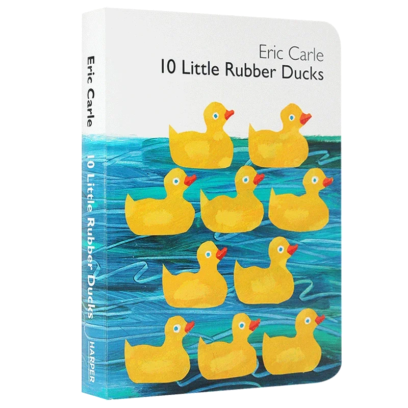 Eric Carle 10 Little Rubber Ducks, Baby Children's books aged 1 2 3, English picture book, 9780061964282
Eric Carle 10 Little Rubber Ducks, Baby Children's books aged 1 2 3, English picture book, 9780061964282