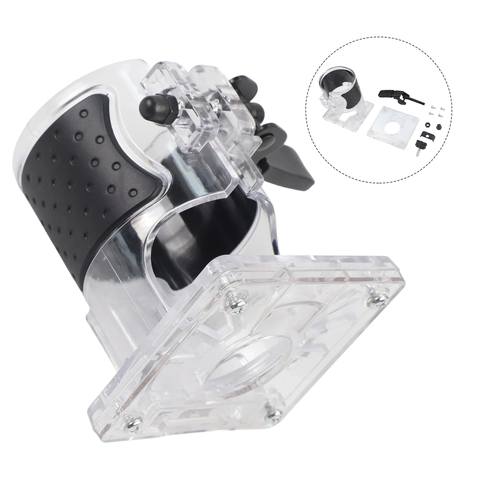 Fast Fixed Wooden Router Base Trimming Woodworking Cutter Electric Trimmer Machine Base Power Tool Accessories
Fast Fixed Wooden Router Base Trimming Woodworking Cutter Electric Trimmer Machine Base Power Tool Accessories