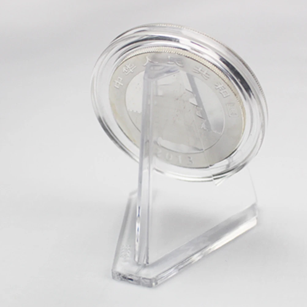10pcs Clear Display Easel Stand Mini Round Rack For Coin Collection Medallions Cards Mobile Phone Smooth Plastic Stands Office
10pcs Clear Display Easel Stand Mini Round Rack For Coin Collection Medallions Cards Mobile Phone Smooth Plastic Stands Office