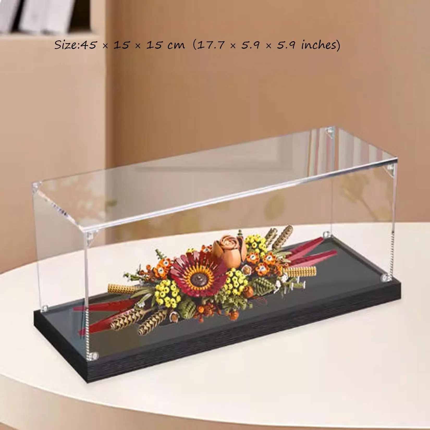 Acrylic Display Case for Lego 10314 Flower Model, Transparent Display Box, Compatible with Lego 10314(Model Not Included)
Acrylic Display Case for Lego 10314 Flower Model, Transparent Display Box, Compatible with Lego 10314(Model Not Included)