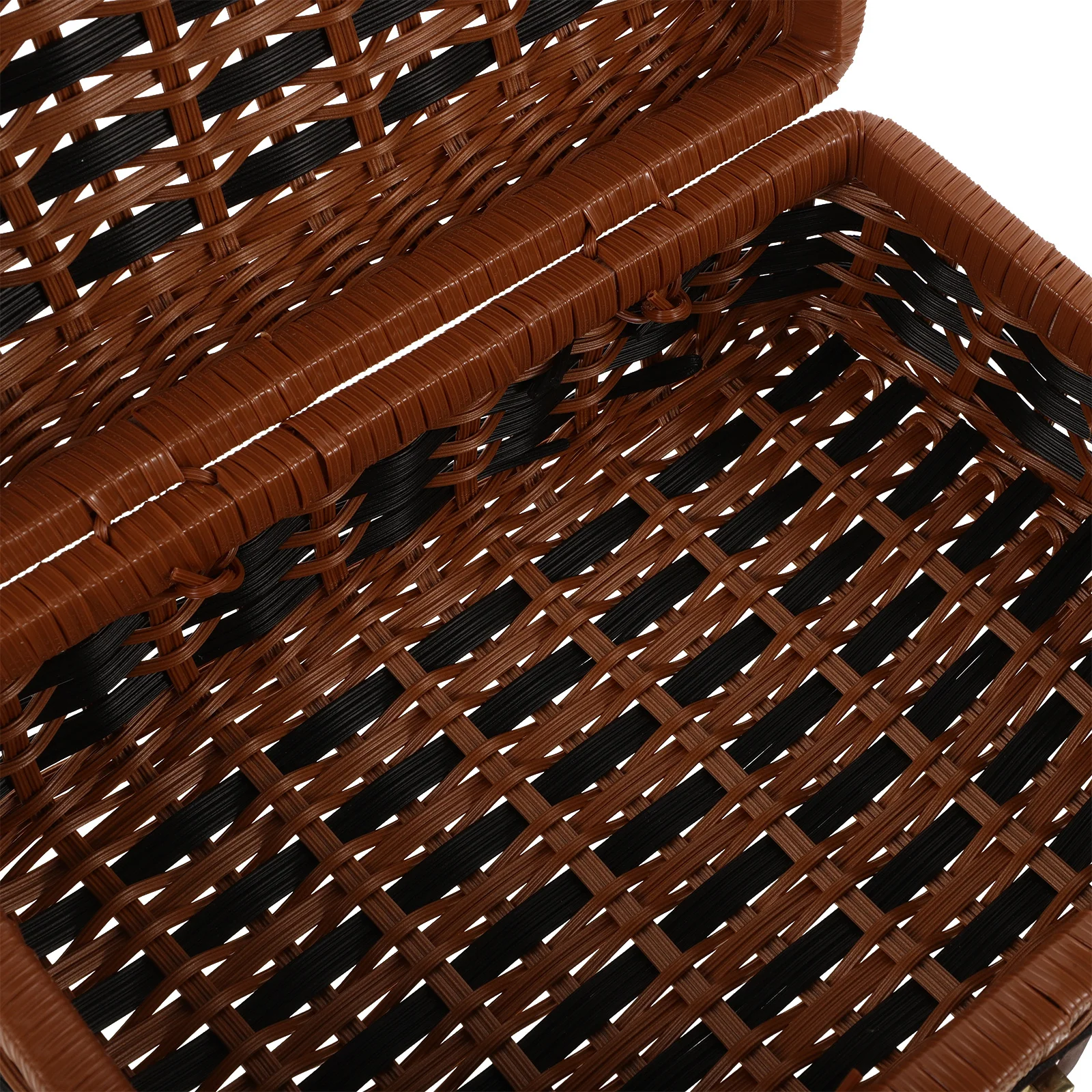 Retro Style Woven Storage Basket Handwoven Imitation Rattan Case For Picnic Vintage Suitcase Organizer Storage Box Home
Retro Style Woven Storage Basket Handwoven Imitation Rattan Case For Picnic Vintage Suitcase Organizer Storage Box Home