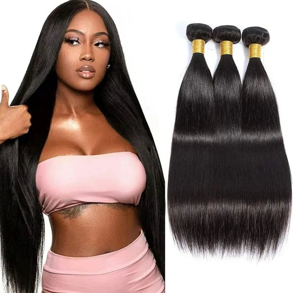 Sleek Straight Human Hair Bundles 1/3/4 Pcs Human Hair Weaving Remy Human Hair Brazilian Bone Straight Human Hair Extension
Sleek Straight Human Hair Bundles 1/3/4 Pcs Human Hair Weaving Remy Human Hair Brazilian Bone Straight Human Hair Extension