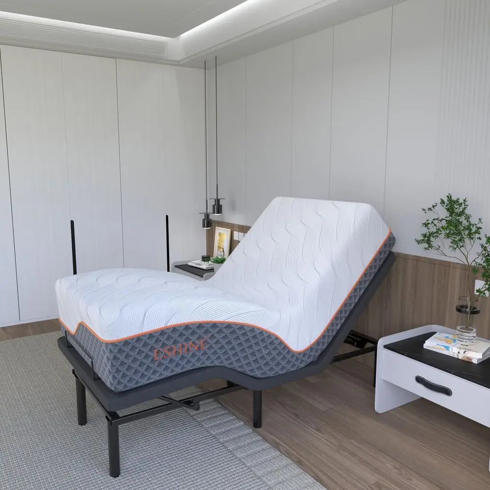 Adjustable Bed Frame 14 Hybrid Mattress Twin XLMedium Soft Luxury Gel Memory Foam, Bed Frames with Massage, USB Ports, Underbed
Adjustable Bed Frame 14 Hybrid Mattress Twin XLMedium Soft Luxury Gel Memory Foam, Bed Frames with Massage, USB Ports, Underbed