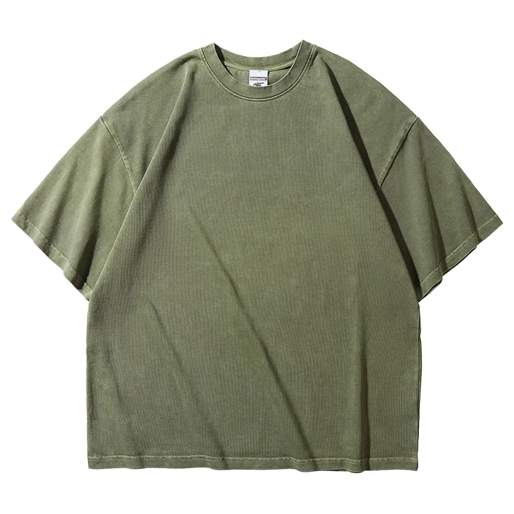 250GSM Oversized 100% Heavy Cotton T-shirts For Man Summer Batik Washed Luxury Streetwear Hip Hop Vintage Loose Fit Custom Tops
250GSM Oversized 100% Heavy Cotton T-shirts For Man Summer Batik Washed Luxury Streetwear Hip Hop Vintage Loose Fit Custom Tops