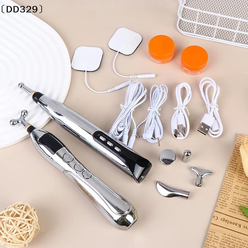 Electric Laser Acupuncture Pen Point Massage Meridian With Electrode Pad Electronic Body Head Back Neck Leg Massage Pen〔DD329〕
Electric Laser Acupuncture Pen Point Massage Meridian With Electrode Pad Electronic Body Head Back Neck Leg Massage Pen〔DD329〕