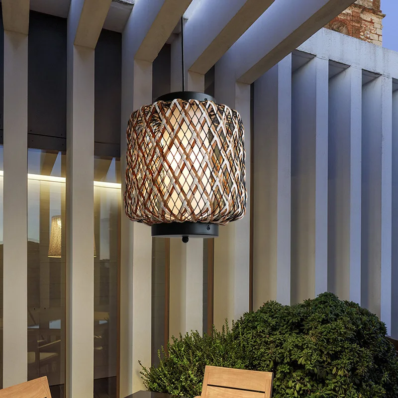 New Indoor Outdoor Waterproof Nordic Garden Villa Garden Pavilion Farmhouse Restaurant Landscape Rattan E27 Pendant Lamp
New Indoor Outdoor Waterproof Nordic Garden Villa Garden Pavilion Farmhouse Restaurant Landscape Rattan E27 Pendant Lamp