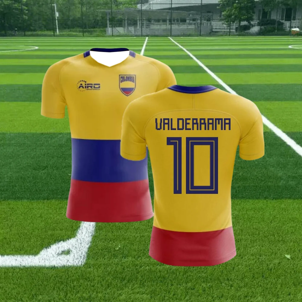 2025-26 Colombian Flag Concept Football Jersey 3D Printing Breathable and Comfortable Outdoor Sports Men's Short-sleeved T-shirt
2025-26 Colombian Flag Concept Football Jersey 3D Printing Breathable and Comfortable Outdoor Sports Men's Short-sleeved T-shirt