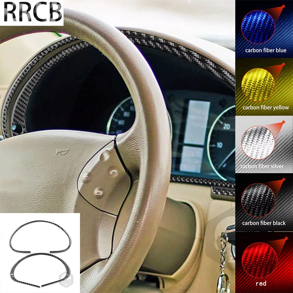 For Mercedes C Class W203 2005 2006 2007 Soft Real Carbon Fiber Speedometer Frame Car Interior Accessories Cover Tuning Stickers
For Mercedes C Class W203 2005 2006 2007 Soft Real Carbon Fiber Speedometer Frame Car Interior Accessories Cover Tuning Stickers