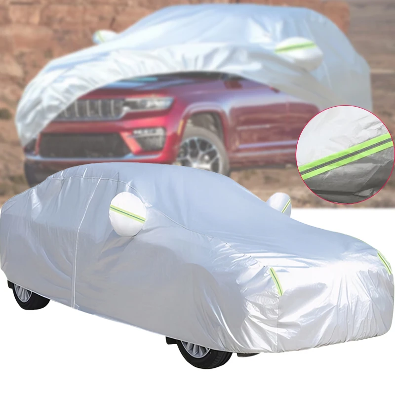 For JEEP Grand Cherokee Outdoor Protection Full Car Covers Snow Cover Sunshade Waterproof Dustproof Exterior Car Accessories
For JEEP Grand Cherokee Outdoor Protection Full Car Covers Snow Cover Sunshade Waterproof Dustproof Exterior Car Accessories