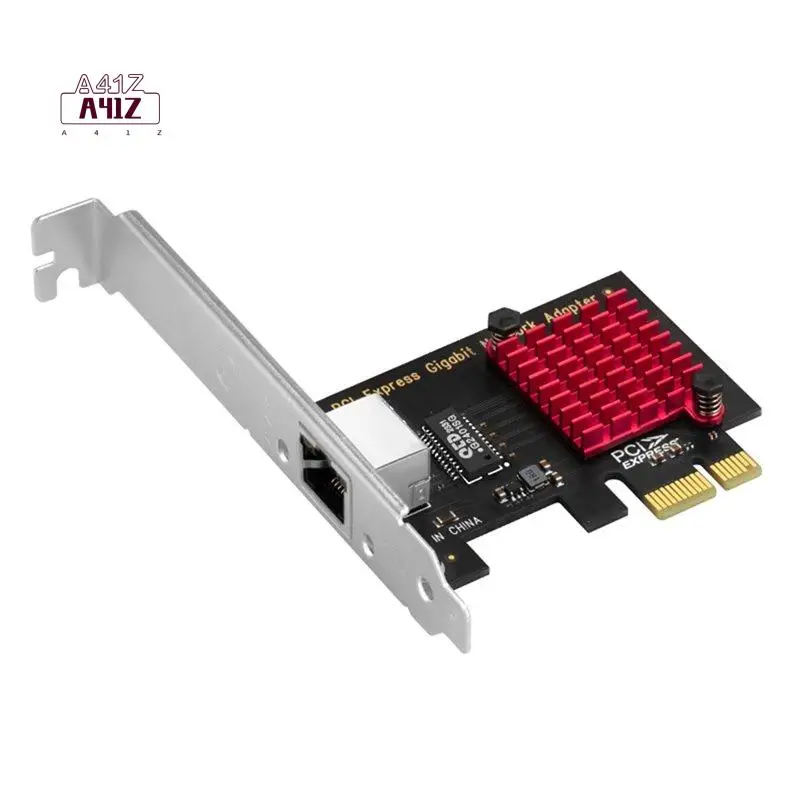 A41Z-1000Mbps Pcie To RJ45 Network Card Gigabit Ethernet Adapter RTL8111EH Chip PCI Express LAN Converter Desktop PC NIC
A41Z-1000Mbps Pcie To RJ45 Network Card Gigabit Ethernet Adapter RTL8111EH Chip PCI Express LAN Converter Desktop PC NIC