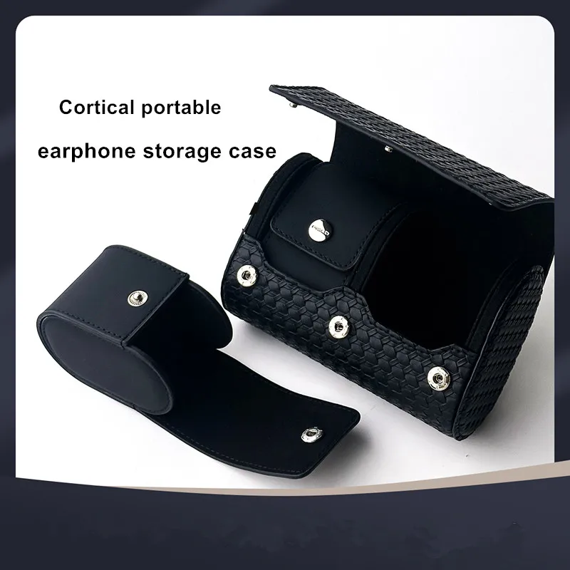 Кожаная сумка для хранения наушников с плоским верхом и кабелем PISLO, портативный и портативный кожаный ящик для хранения с двойным отделением
Кожаная сумка для хранения наушников с плоским верхом и кабелем PISLO, портативный и портативный кожаный ящик для хранения с двойным отделением