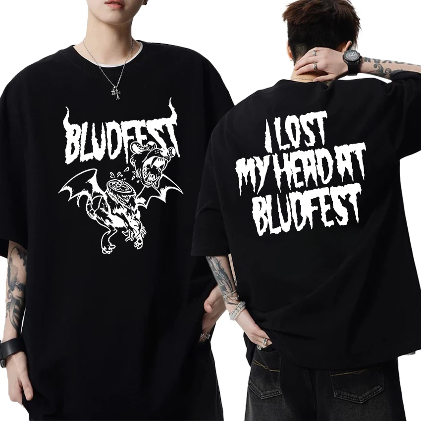 2025 Rock punk Yungblud Bludfest Merch short sleeve T-shirts Men Women harajuku vintage T shirt Unisex Oversized 100% Cotton Top
2025 Rock punk Yungblud Bludfest Merch short sleeve T-shirts Men Women harajuku vintage T shirt Unisex Oversized 100% Cotton Top