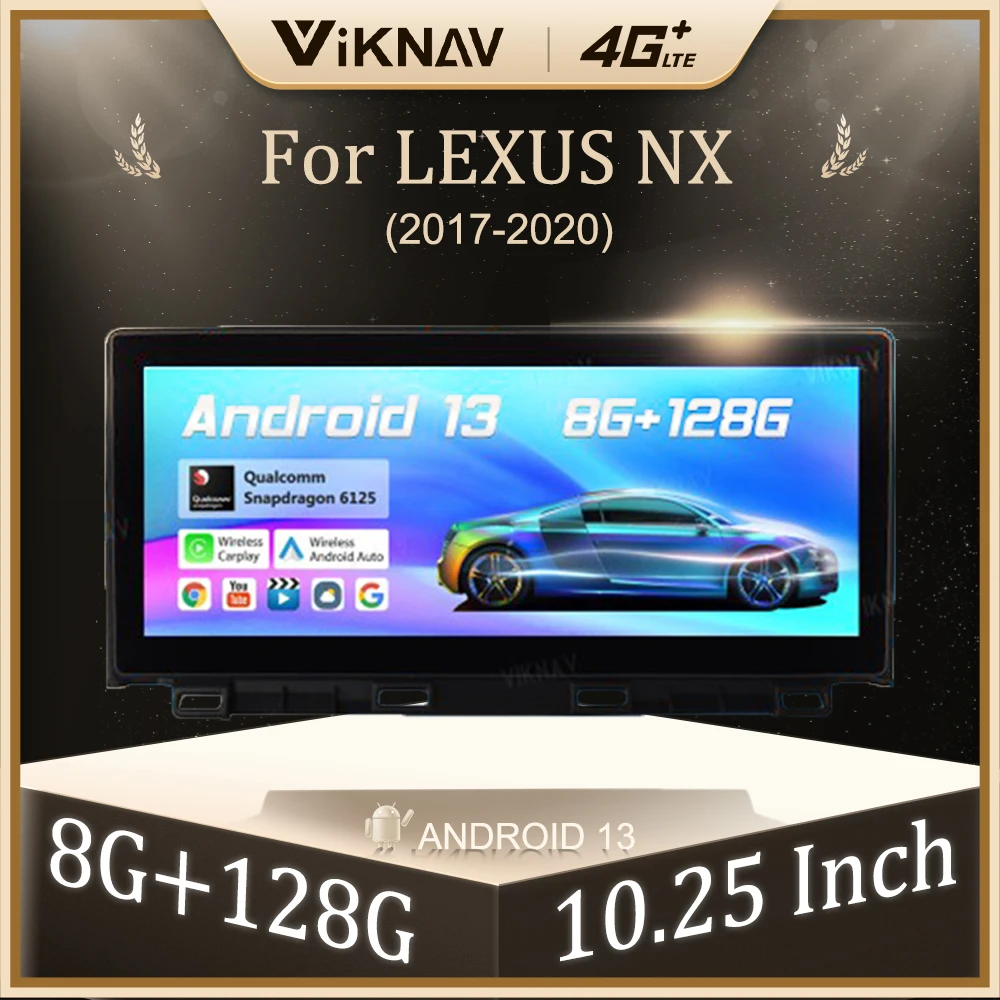 Автомобильный радиоприемник 10,25 дюйма 128 ГБ Android 13 для LEXUS NX 2017-2020 GPS-навигация беспроводной Carplay автомобильный стерео Мультимедийный видеоплеер
Автомобильный радиоприемник 10,25 дюйма 128 ГБ Android 13 для LEXUS NX 2017-2020 GPS-навигация беспроводной Carplay автомобильный стерео Мультимедийный видеоплеер
