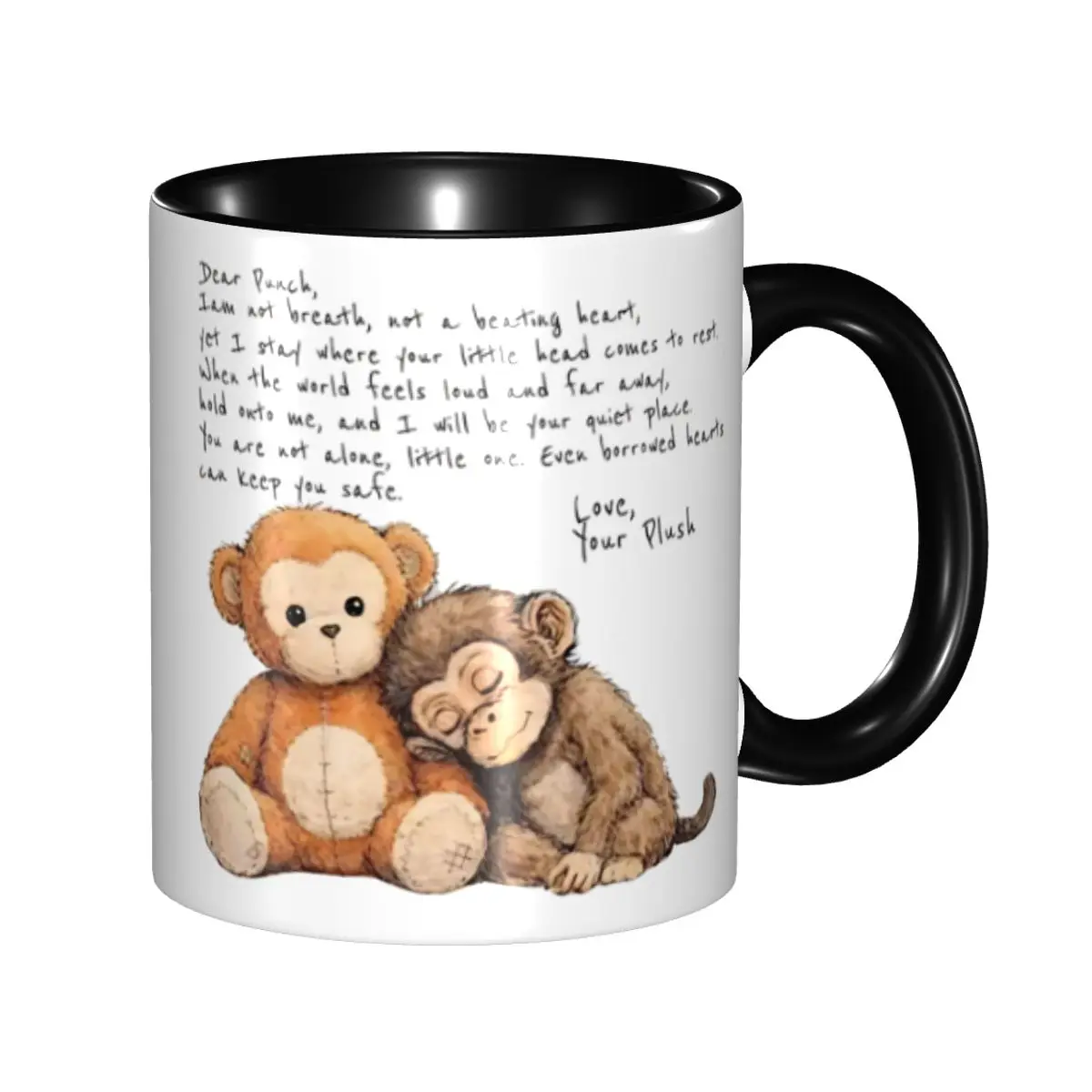 Monkey Punch Baby Monkey Holding Toy Coffee Mug Funny Tea Cups For Home
Monkey Punch Baby Monkey Holding Toy Coffee Mug Funny Tea Cups For Home