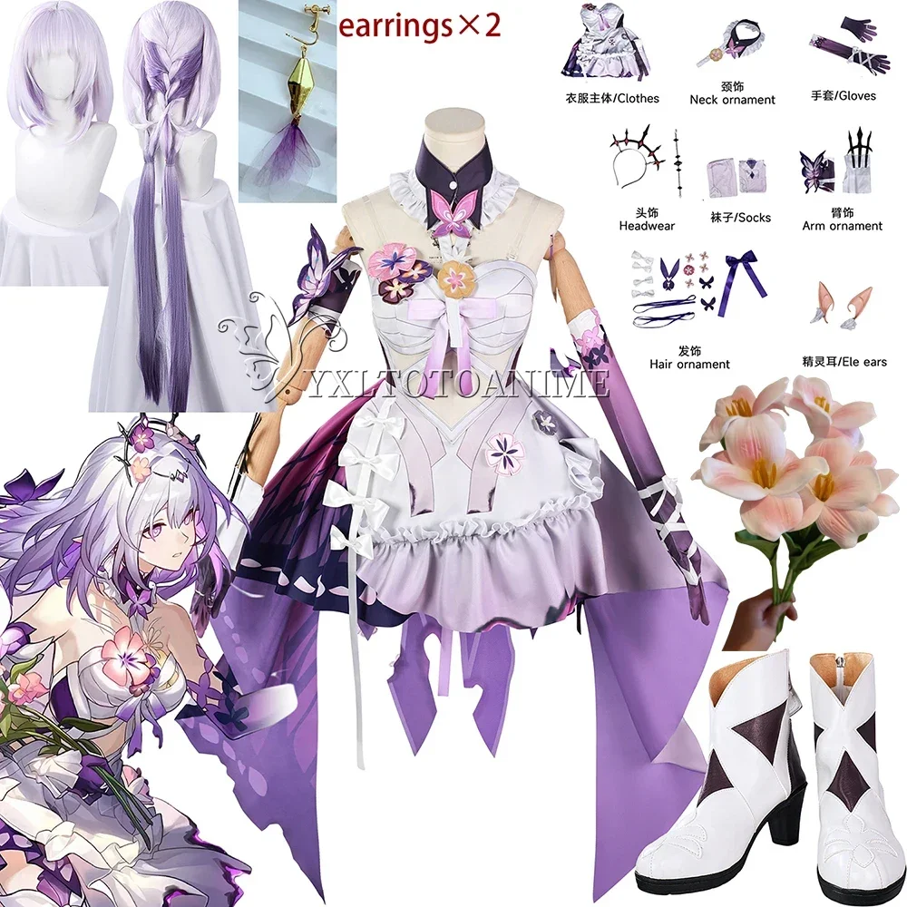 Honkai Star Rail Castorice Cosplay Costume Wig Dress Headwear Luminous Props Halloween Party for Women Girls Carnival iCoser
Honkai Star Rail Castorice Cosplay Costume Wig Dress Headwear Luminous Props Halloween Party for Women Girls Carnival iCoser