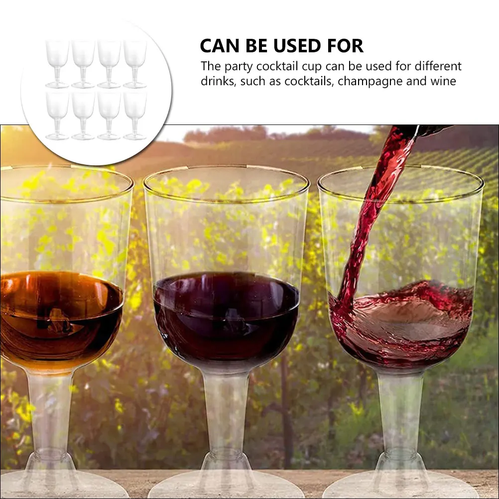8pcs Plastic Glasses Clear Disposable Cocktail Cups for Party Bar Wedding Use with Material Perfect for Home
8pcs Plastic Glasses Clear Disposable Cocktail Cups for Party Bar Wedding Use with Material Perfect for Home