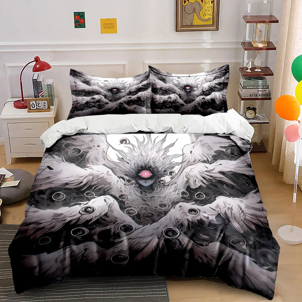 3Pcs Multi-eye Seraphim Angel Duvet Cover Set, Dark Gothic Anime Wing Bedding Single Double King Queen, Gift
3Pcs Multi-eye Seraphim Angel Duvet Cover Set, Dark Gothic Anime Wing Bedding Single Double King Queen, Gift