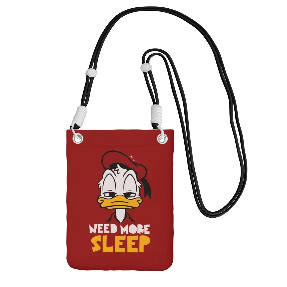 Custom Cool Donald Duck Mobile Phone Bag Men Women Cute Duck Shoulder Crossbody Bag City Walk Detachable Shoulder Strap
Custom Cool Donald Duck Mobile Phone Bag Men Women Cute Duck Shoulder Crossbody Bag City Walk Detachable Shoulder Strap