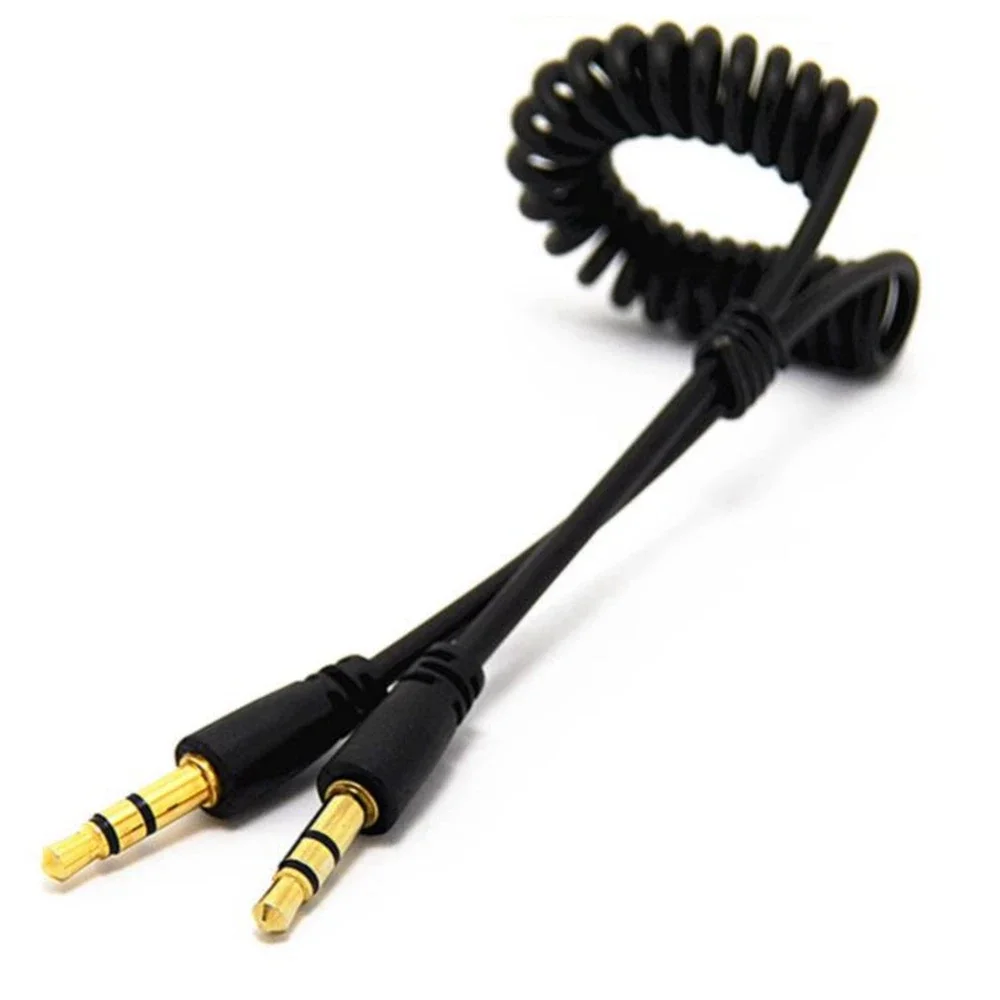 3.5mm Audio Cable 3.5 Female Plug to Plug Aux Cable Spring Headphone Code for Car Mobile Phone
3.5mm Audio Cable 3.5 Female Plug to Plug Aux Cable Spring Headphone Code for Car Mobile Phone