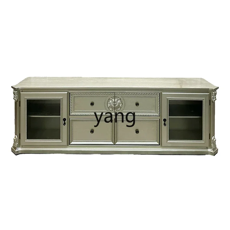 LH light luxury TV cabinet solid wood living room small apartment modern simple retro storage floor cabinet
LH light luxury TV cabinet solid wood living room small apartment modern simple retro storage floor cabinet