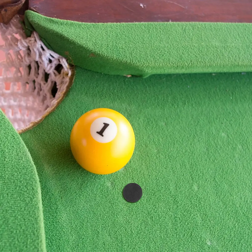 3 Sheets Black Snooker Spots Pool Table Marker Dots Billiard Spot Stickers Round Self Adhesive Woven Cloth for Table Marking
3 Sheets Black Snooker Spots Pool Table Marker Dots Billiard Spot Stickers Round Self Adhesive Woven Cloth for Table Marking
