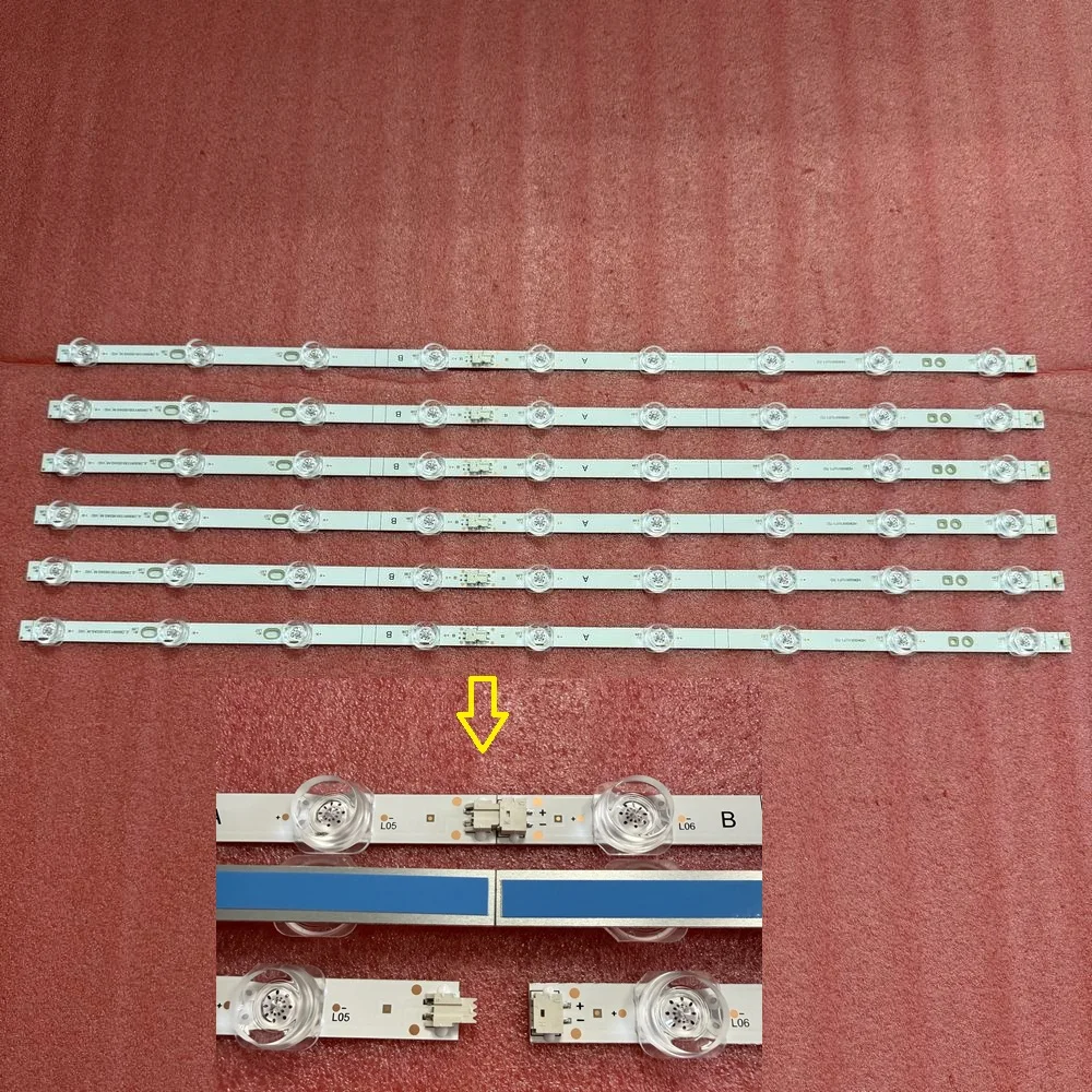 LED backlight strip for Hisense 65R6E3 65E3D-M 65E3D-PRO
LED backlight strip for Hisense 65R6E3 65E3D-M 65E3D-PRO