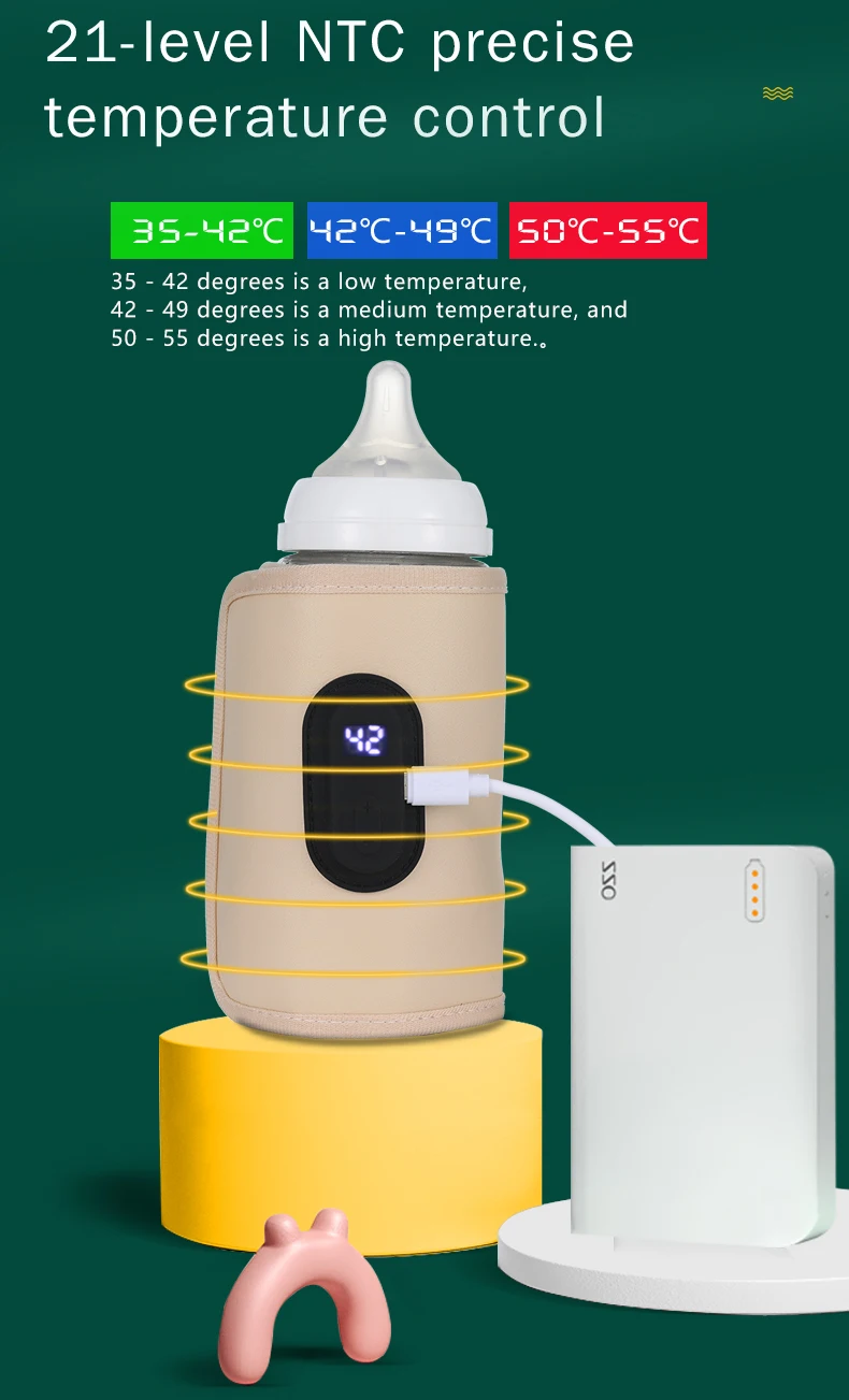 Baby Milk Warmer Baby Nursing Bottle Heater, Portable USB Bottle Warmer for Car, Outdoor Travel Accessories Outdoor Portable
Baby Milk Warmer Baby Nursing Bottle Heater, Portable USB Bottle Warmer for Car, Outdoor Travel Accessories Outdoor Portable