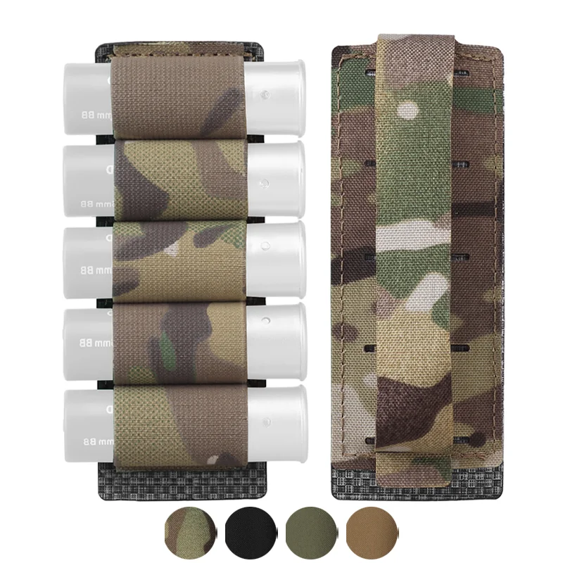 5 Round 12GA Shotgun Shell Pouch Ammo Pouch MOLLE Panel Hunting Gun Carrier Holder Bullet Cartridge Accessories
5 Round 12GA Shotgun Shell Pouch Ammo Pouch MOLLE Panel Hunting Gun Carrier Holder Bullet Cartridge Accessories