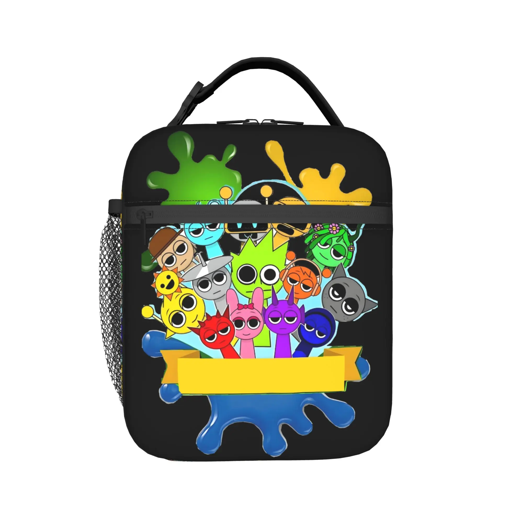 Custom S-Sprunkies Insulated Lunch Bag for Women Men Portable Music Game Cooler Thermal Bento Box School
Custom S-Sprunkies Insulated Lunch Bag for Women Men Portable Music Game Cooler Thermal Bento Box School