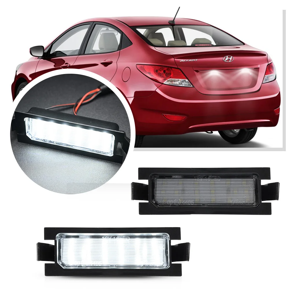 2pcs Led License Number Plate Light Lamp for Accent 2011-2017 Hyundai i30 (GD) 2011- Elantra GT Hatchback 2013-2017 canbus
2pcs Led License Number Plate Light Lamp for Accent 2011-2017 Hyundai i30 (GD) 2011- Elantra GT Hatchback 2013-2017 canbus