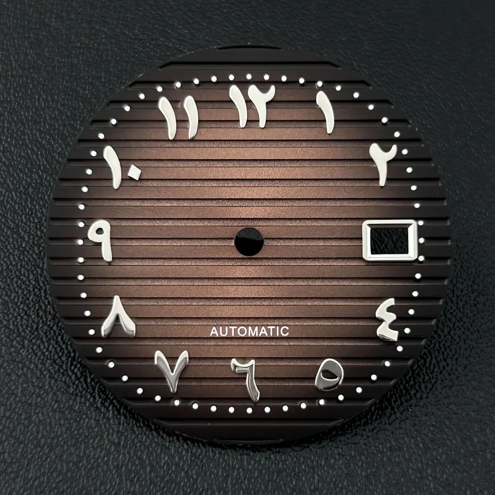 NH35 Dial Man's Watch dial customize logo Arabic numeral dial suitable for NH35 movements watch accessories repair tool
NH35 Dial Man's Watch dial customize logo Arabic numeral dial suitable for NH35 movements watch accessories repair tool