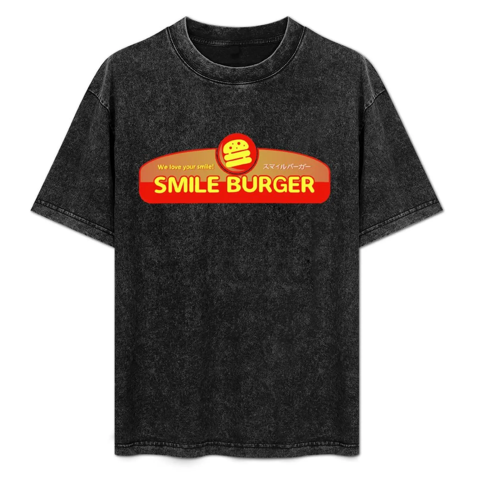 Yakuza - Smile Burger T-Shirt funny costumes korean fashion cotton graphic tees men t shirt
Yakuza - Smile Burger T-Shirt funny costumes korean fashion cotton graphic tees men t shirt