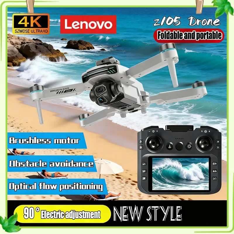 New Lenovo Z105 Professional RC Drone 4K Ultra HD Dual Lens Brushless Power Large Screen Foldable Shooting Drone Toy
New Lenovo Z105 Professional RC Drone 4K Ultra HD Dual Lens Brushless Power Large Screen Foldable Shooting Drone Toy