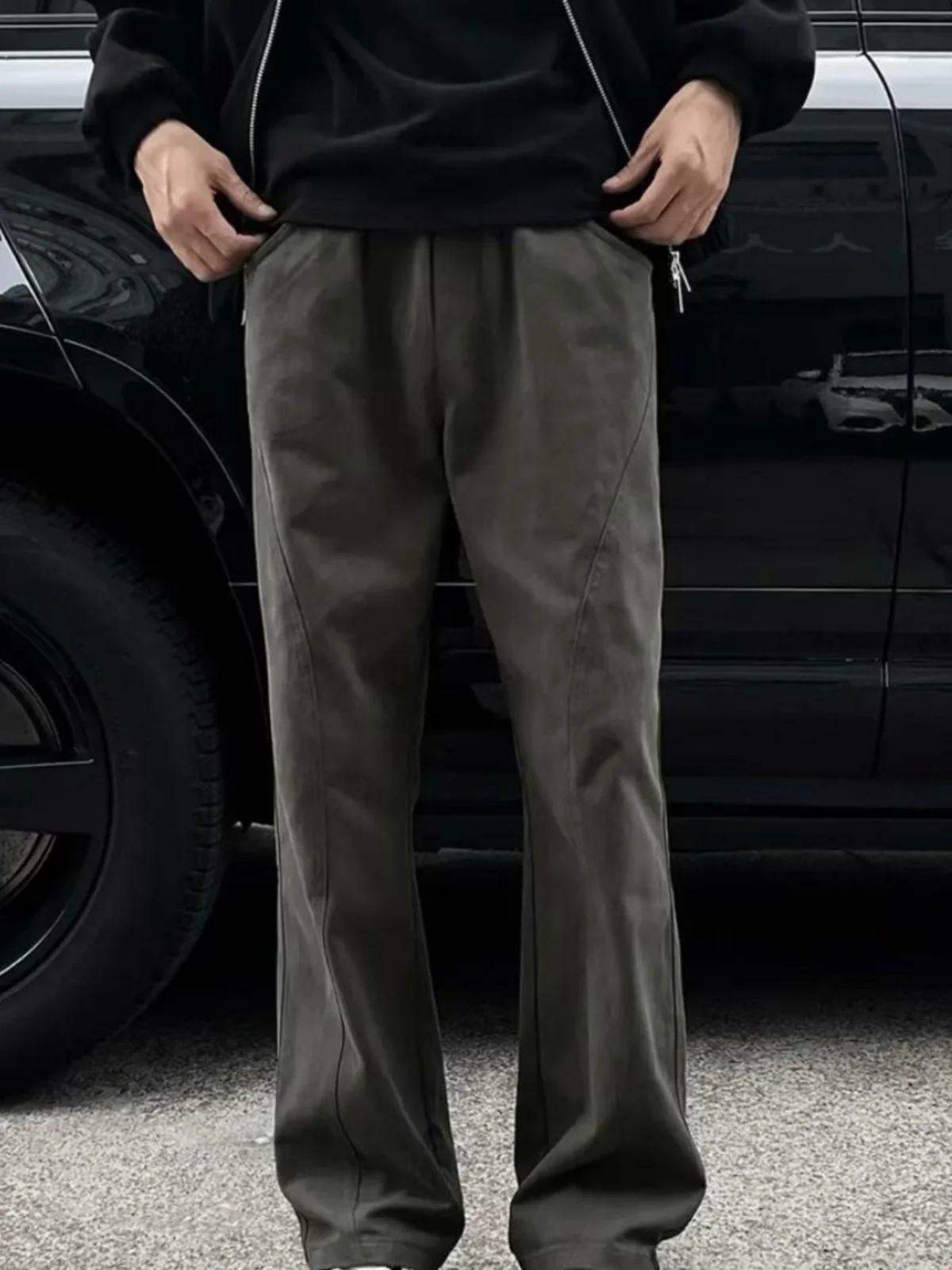 Мужские повседневные брюки American High Street для весны и осени, рабочие брюки с широкими штанинами, прямого кроя, в стиле ретро, с пэчворком
Мужские повседневные брюки American High Street для весны и осени, рабочие брюки с широкими штанинами, прямого кроя, в стиле ретро, с пэчворком