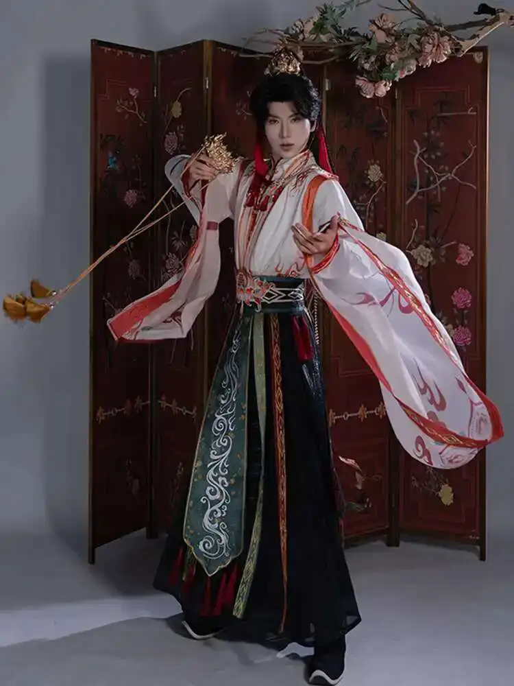 New Carnival Halloween Cos Cosplay Hanfu Men Clothing Chivalrous Expert Antiquities Adult Boy Guofeng Ancient Costume Fiesta
New Carnival Halloween Cos Cosplay Hanfu Men Clothing Chivalrous Expert Antiquities Adult Boy Guofeng Ancient Costume Fiesta
