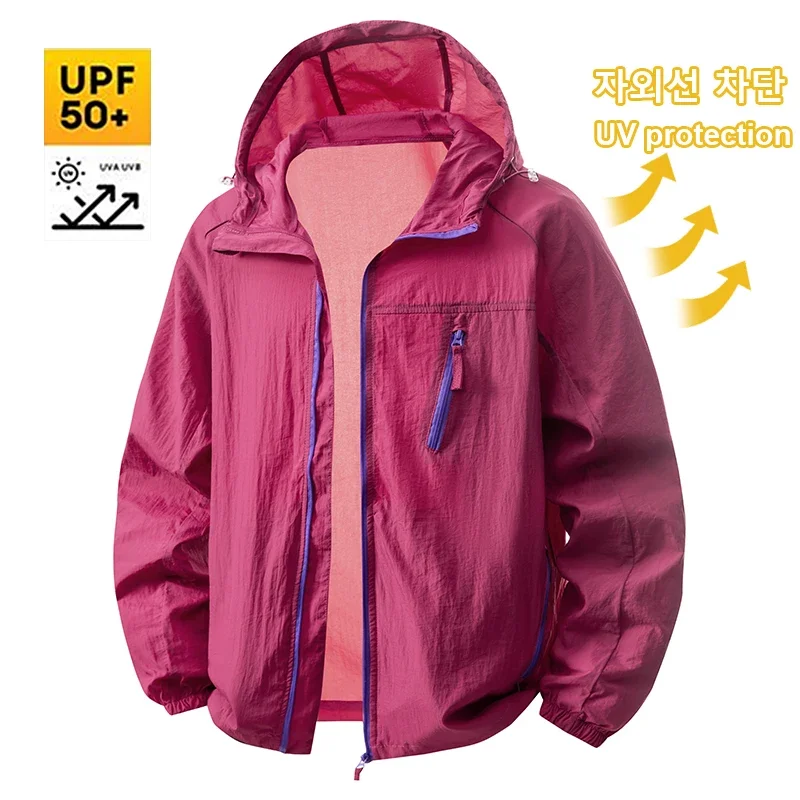 UPF50+ Sun Protection Jacket Men Women Quick Dry UV Blocking Hoodie Summer Outdoor Cycling Windbreaker Activewear Men Clothing
UPF50+ Sun Protection Jacket Men Women Quick Dry UV Blocking Hoodie Summer Outdoor Cycling Windbreaker Activewear Men Clothing