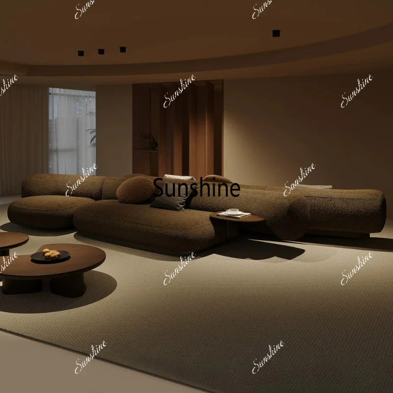 Wabi Sansan special-shaped sofa fabric double-sided back-to-back ins wind high-end atmosphere living room home
Wabi Sansan special-shaped sofa fabric double-sided back-to-back ins wind high-end atmosphere living room home