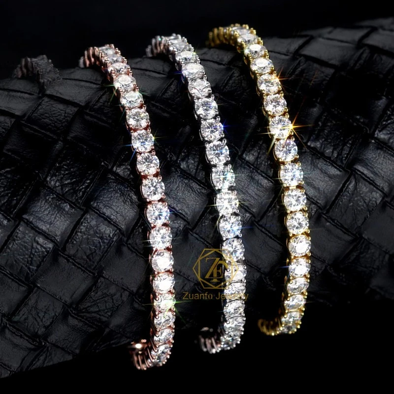 2025 Most Popular 925 Sterling Silver Tennis Chain Moissanite Charm Bracelet for Women White/Yellow/Rose Gold Plated Gift
2025 Most Popular 925 Sterling Silver Tennis Chain Moissanite Charm Bracelet for Women White/Yellow/Rose Gold Plated Gift