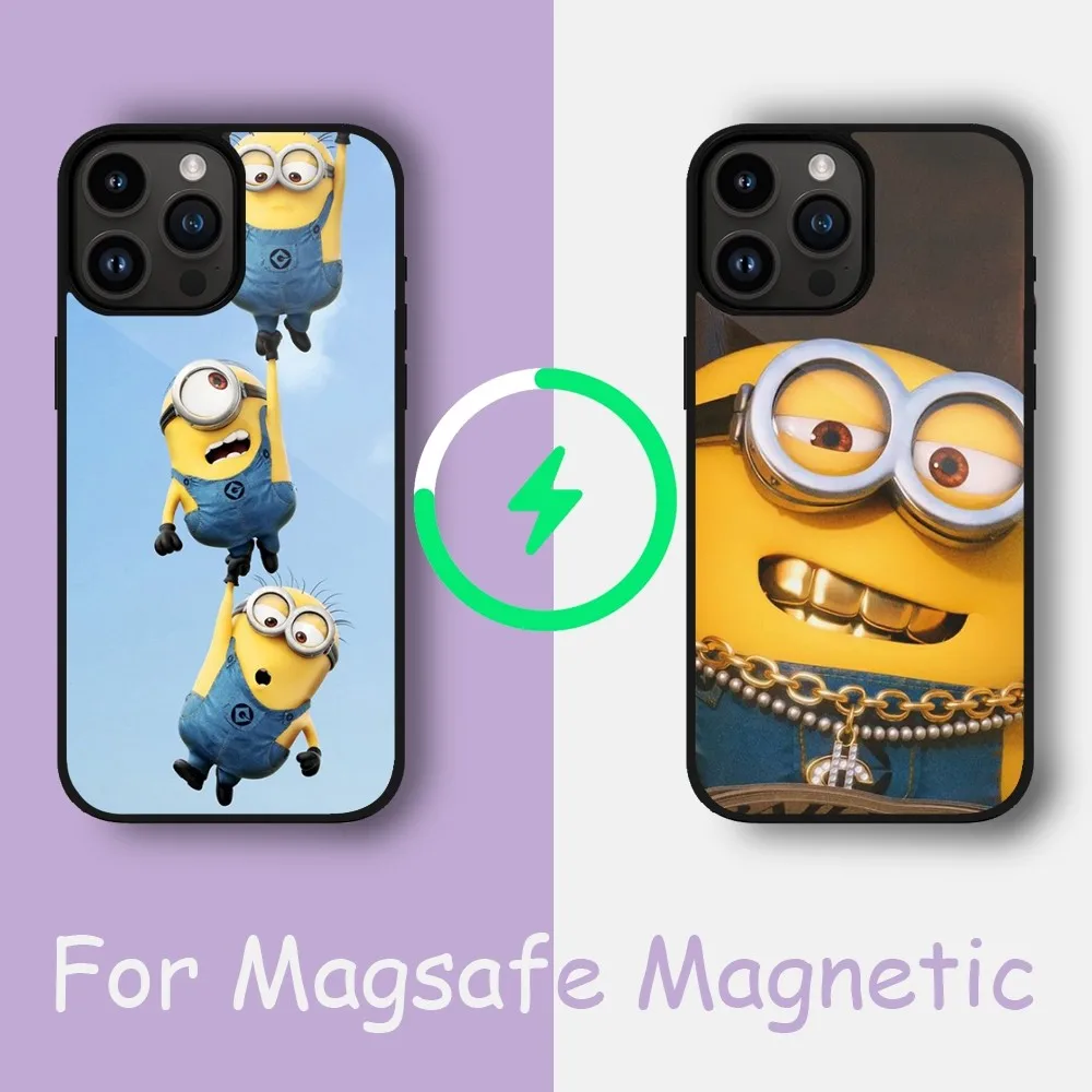 Cute M-Minons Phone Case For iPhone 15 14 13 12 11 Pro Max Plus Phone Magnetic for Macsafe Cases Cover
Cute M-Minons Phone Case For iPhone 15 14 13 12 11 Pro Max Plus Phone Magnetic for Macsafe Cases Cover