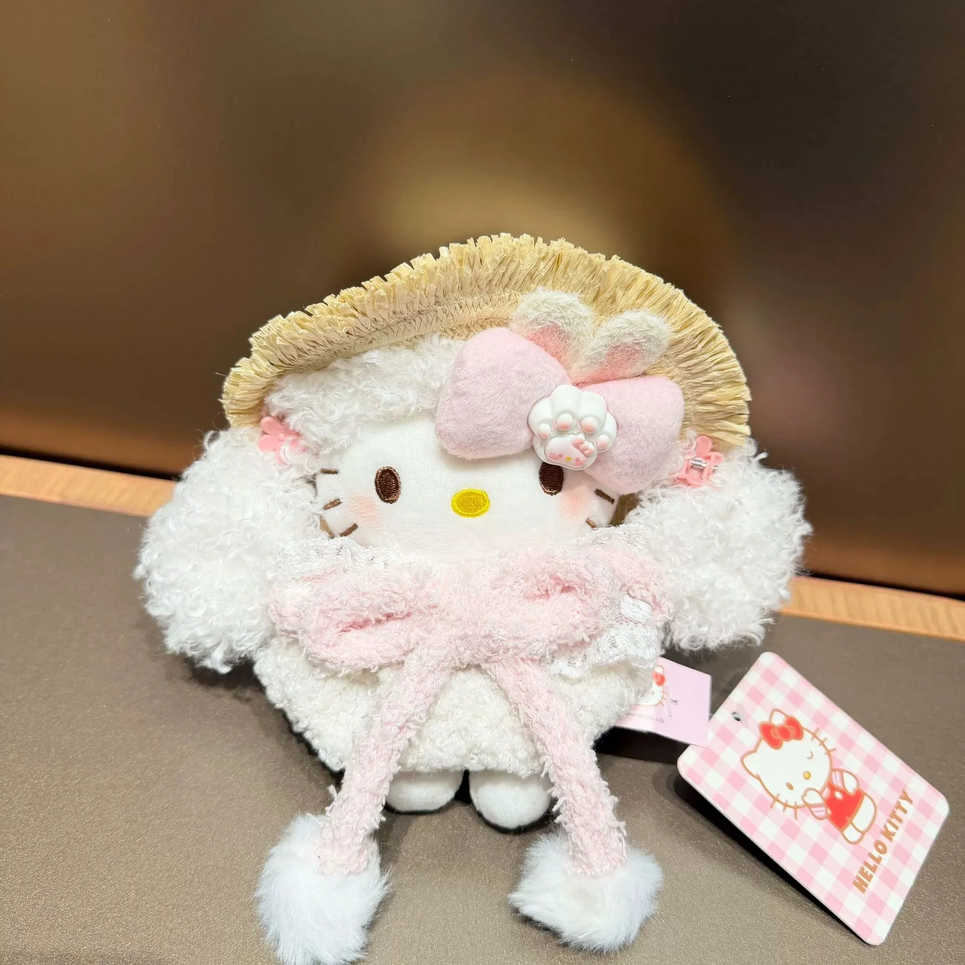 11 см аниме «Hello Kitty», соломенная шляпа, Furball, мультяшная плюшевая кукла, кулон, ПП, хлопковая мягкая кукла, кавайный брелок, праздничный подарок
11 см аниме «Hello Kitty», соломенная шляпа, Furball, мультяшная плюшевая кукла, кулон, ПП, хлопковая мягкая кукла, кавайный брелок, праздничный подарок